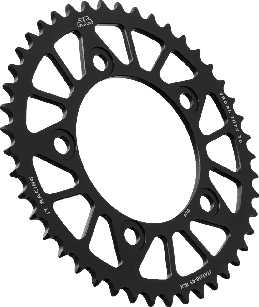 JT SPROCKETS 1211-2903 Rear Sprocket - Aluminum - 45 Tooth - Black - Honda