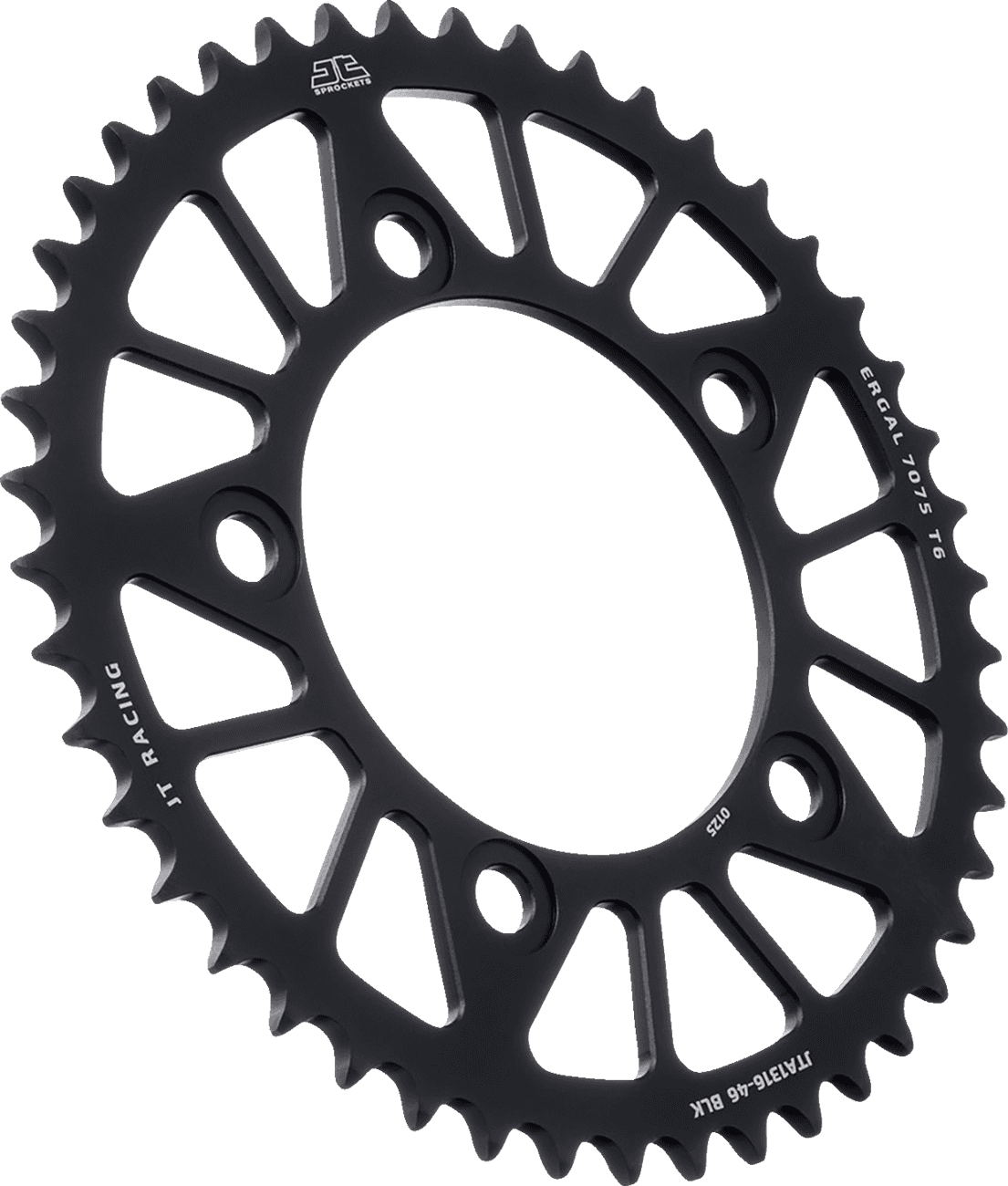 JT SPROCKETS 1211-2904 Rear Sprocket - Aluminum - 46 Tooth - Black - Honda