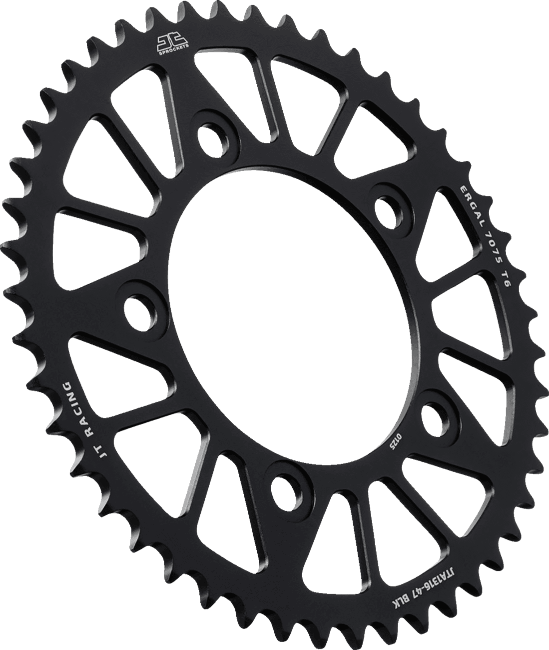 JT SPROCKETS 1211-2905 Rear Sprocket - Aluminum - 47 Tooth - Black - Honda