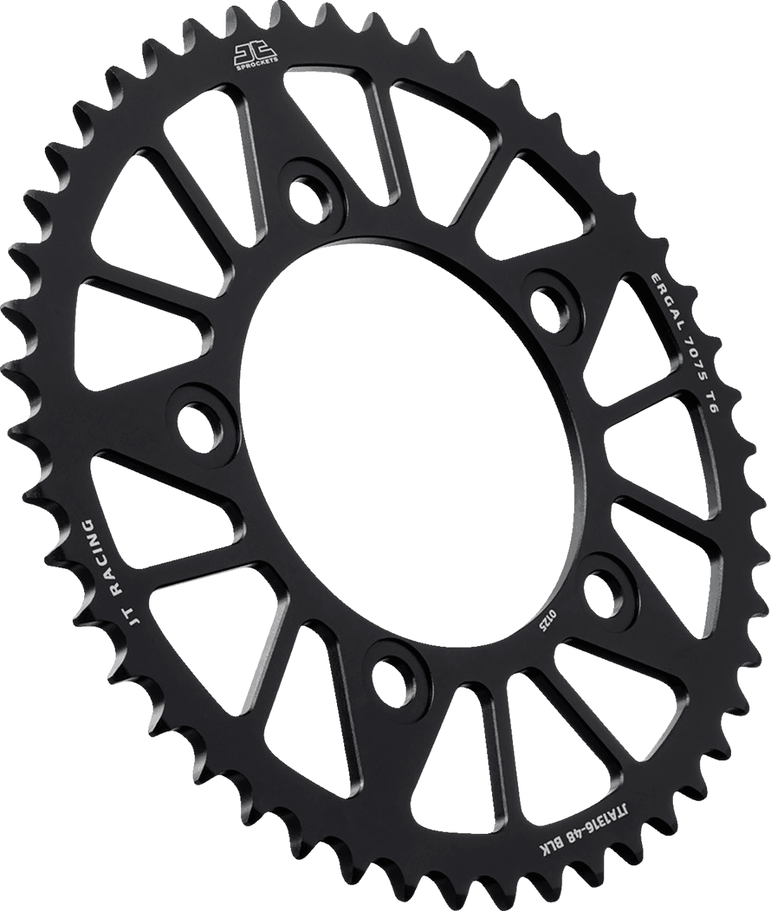 JT SPROCKETS 1211-2906 Rear Sprocket - Aluminum - 48 Tooth - Black - Honda