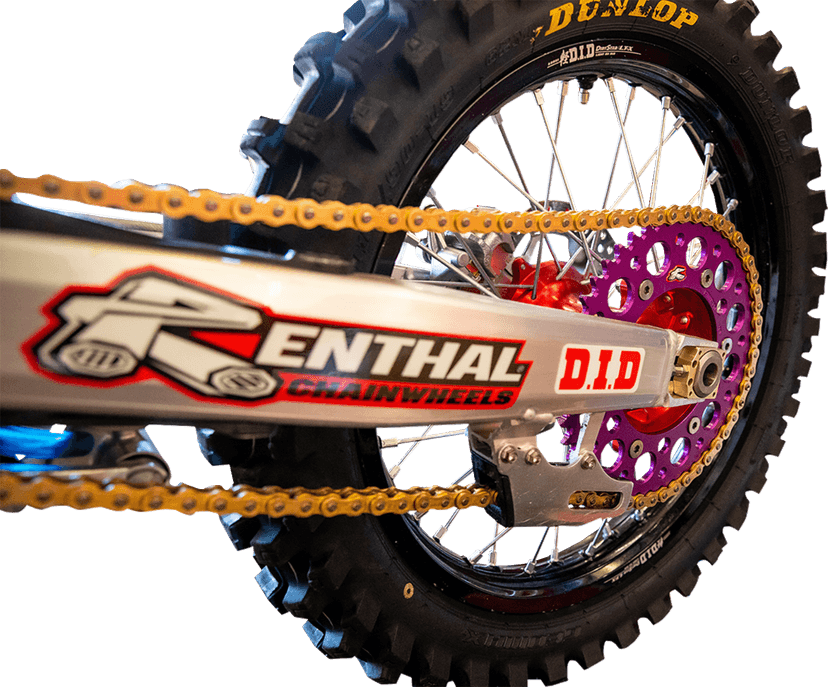 RENTHAL 1211-3088 Rear Sprocket - Aluminum - 50 Tooth - Purple - Suzuki — image 4 of 8
