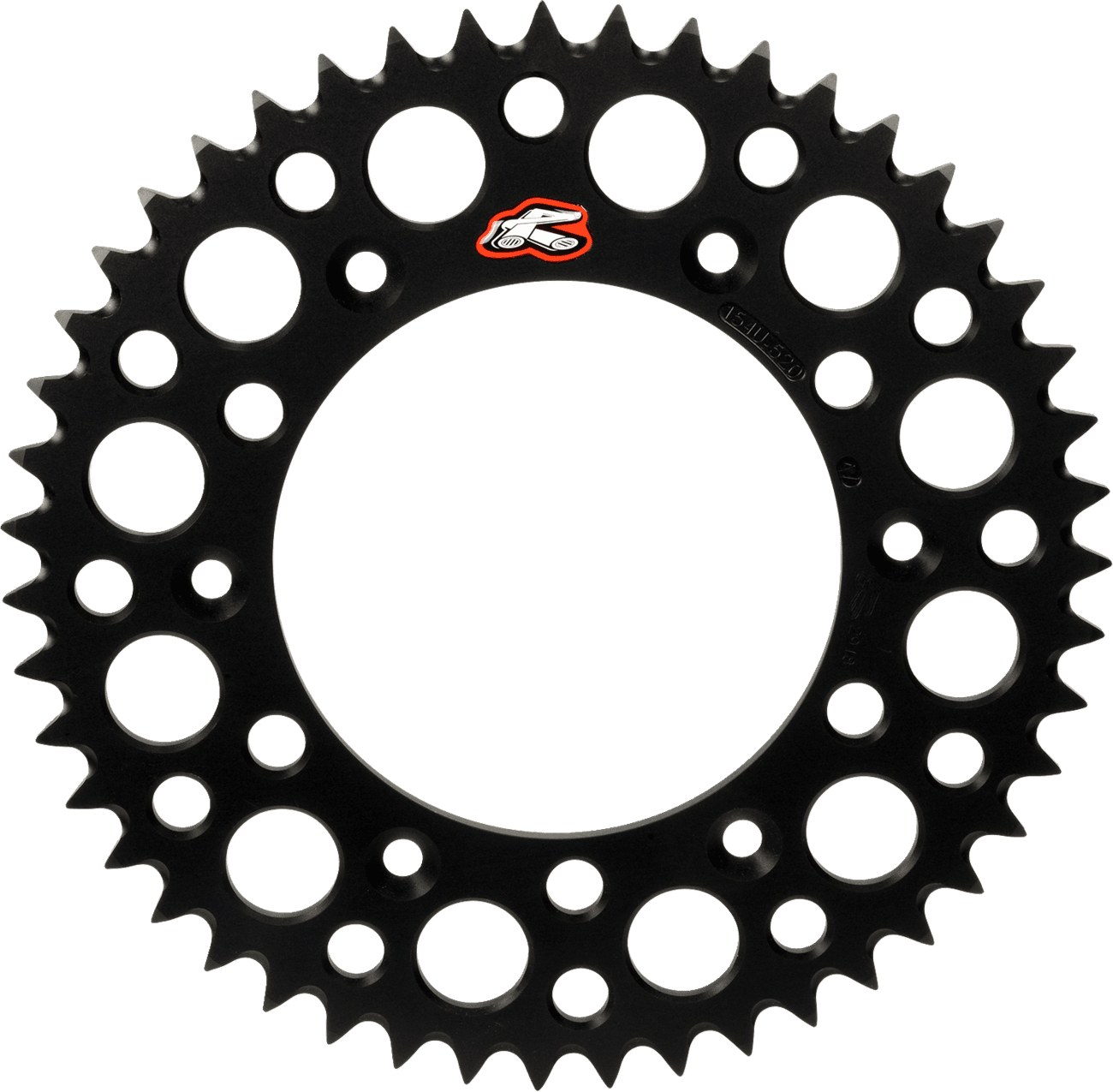 RENTHAL 1211-3111 Rear Sprocket - Aluminum - 48 Tooth - Black - Gas Gas/Husqvarna/KTM