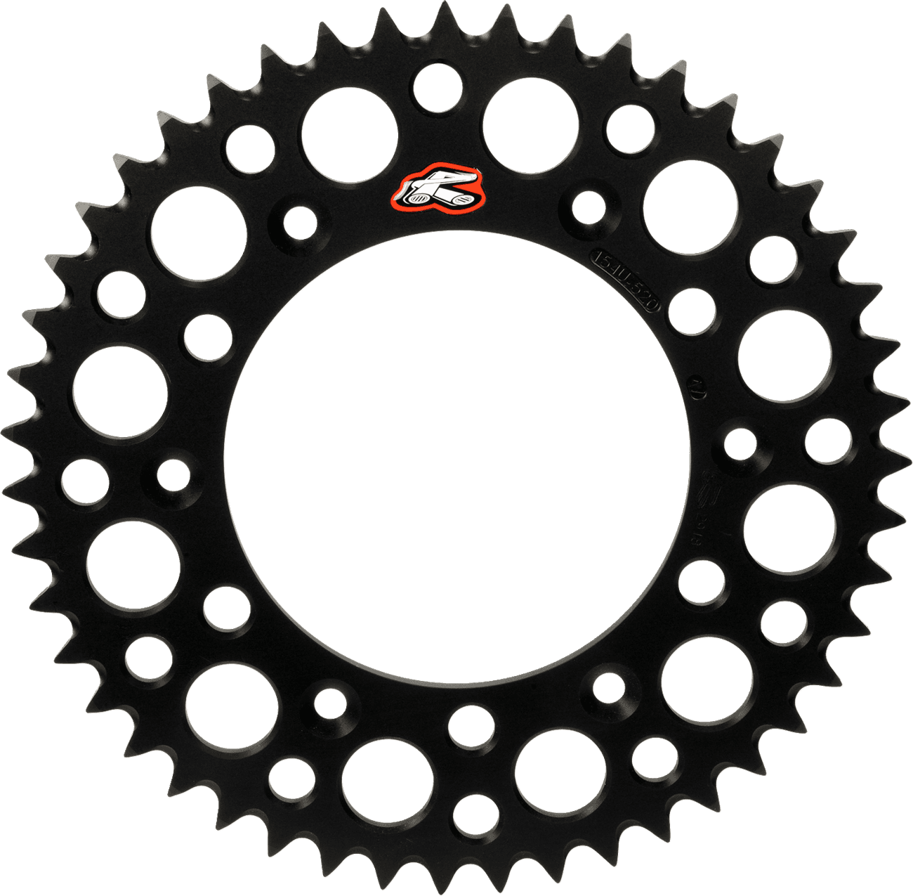 RENTHAL 1211-3113 Rear Sprocket - Aluminum - 50 Tooth - Black - Gas Gas/Husqvarna/KTM