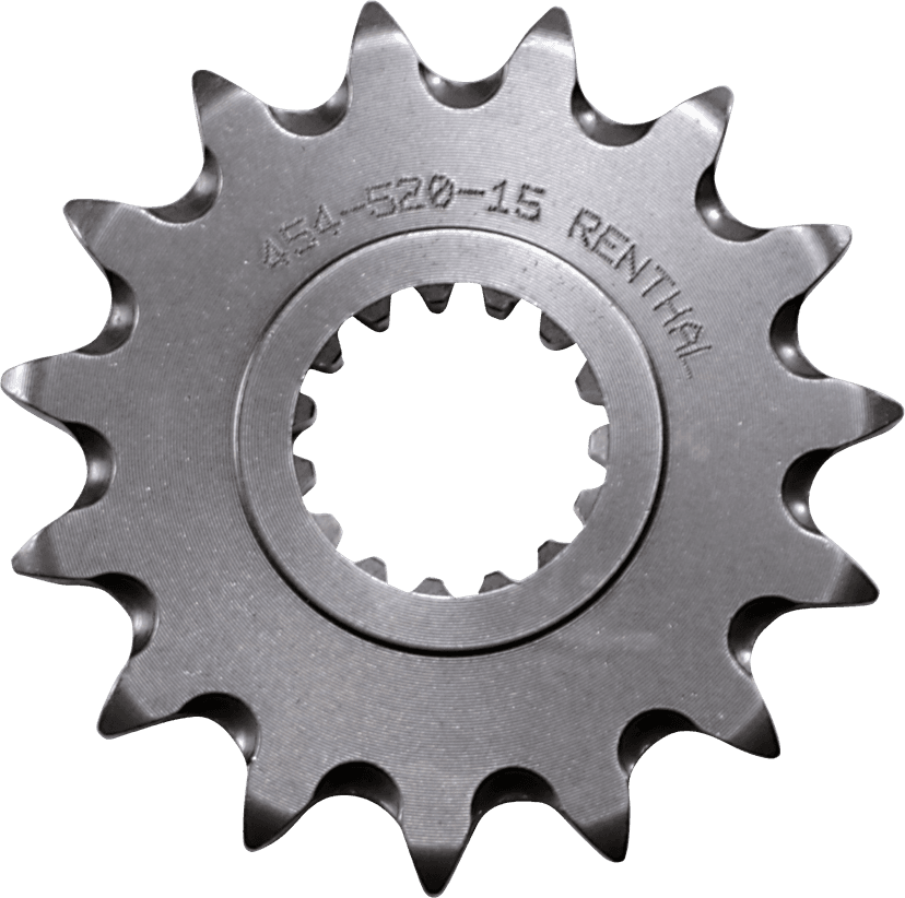 RENTHAL 1212-0049 Front Sprocket - Grooved - 15 Tooth - Kawasaki/Suzuki