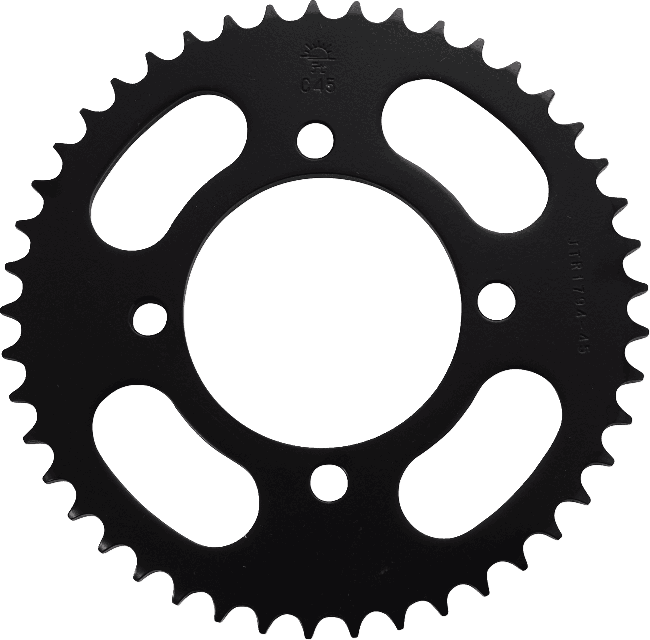 JT SPROCKETS 1212-0126 Rear Sprocket - 45 Tooth - GZ 125