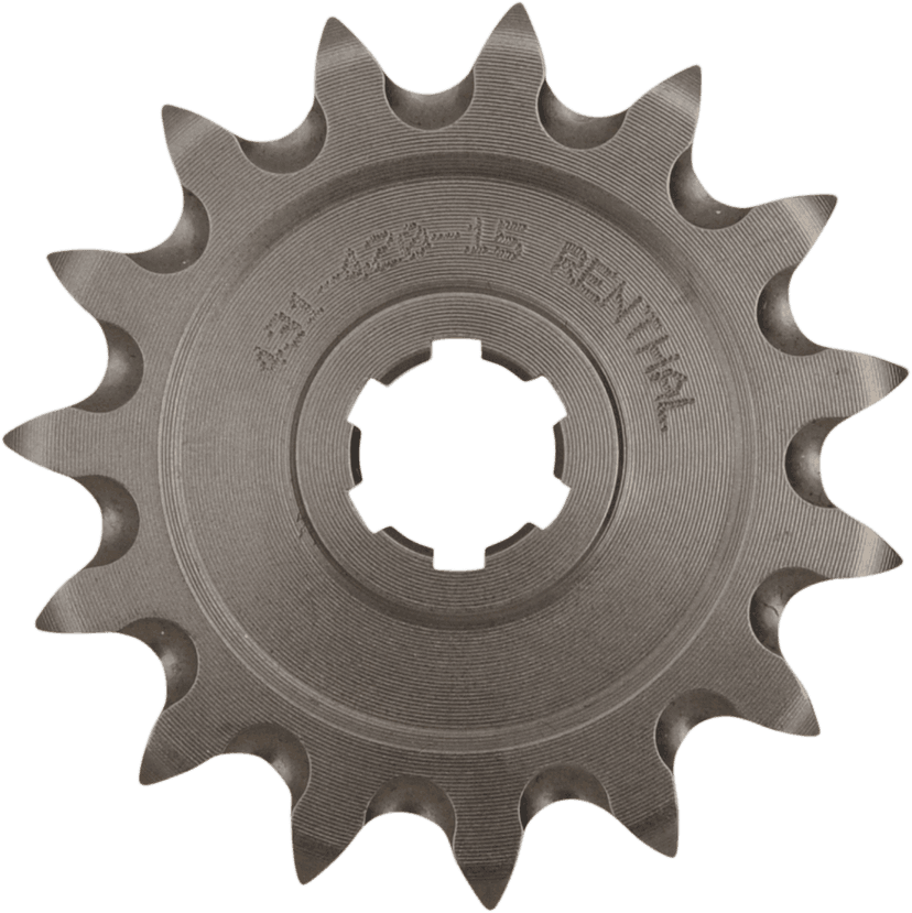 RENTHAL 1212-0128 Front Sprocket - 15 Tooth - Kawasaki/Suzuki