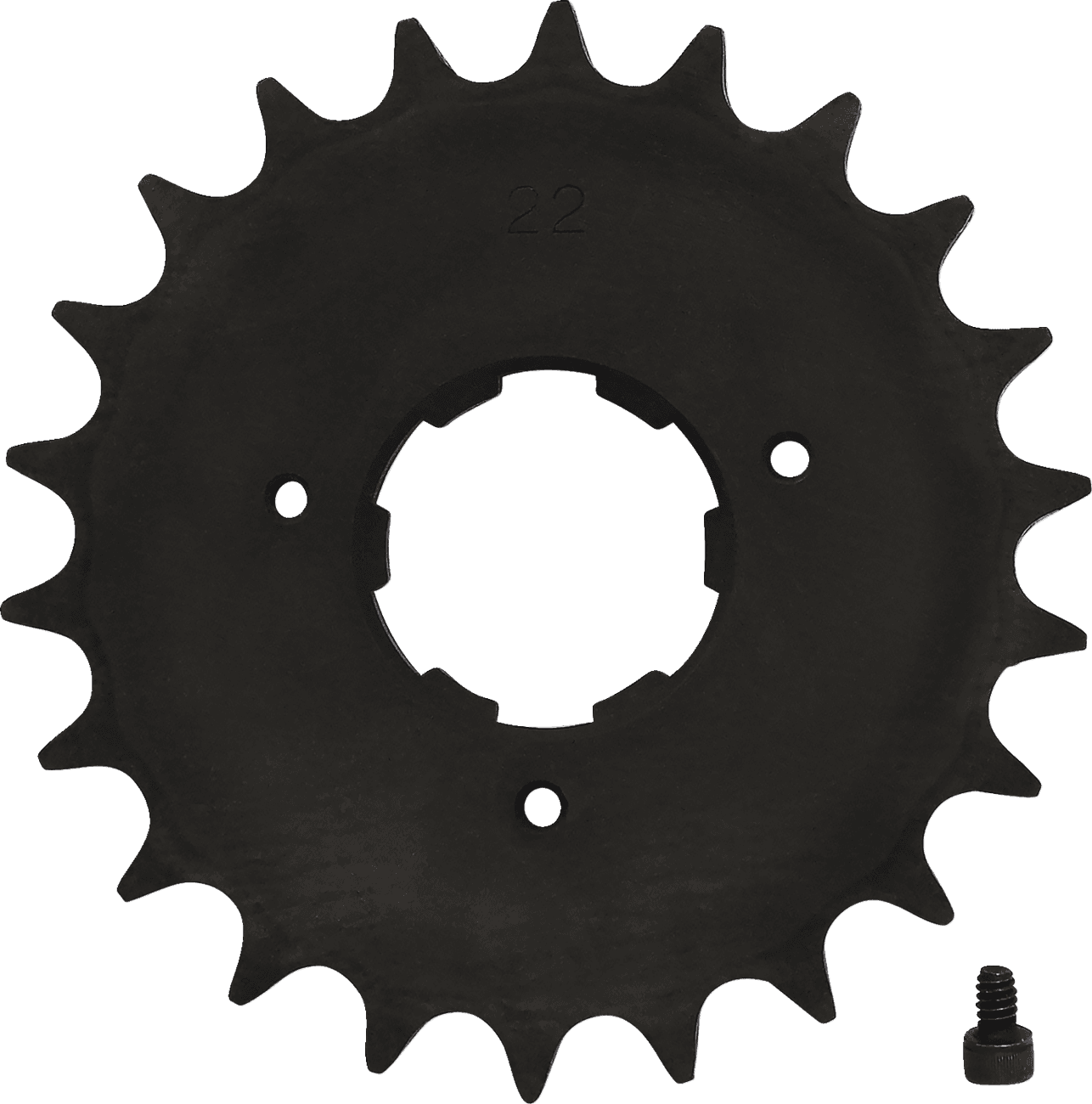DRAG SPECIALTIES 1212-0700 Transmission Mainshaft Sprocket - 22 Tooth