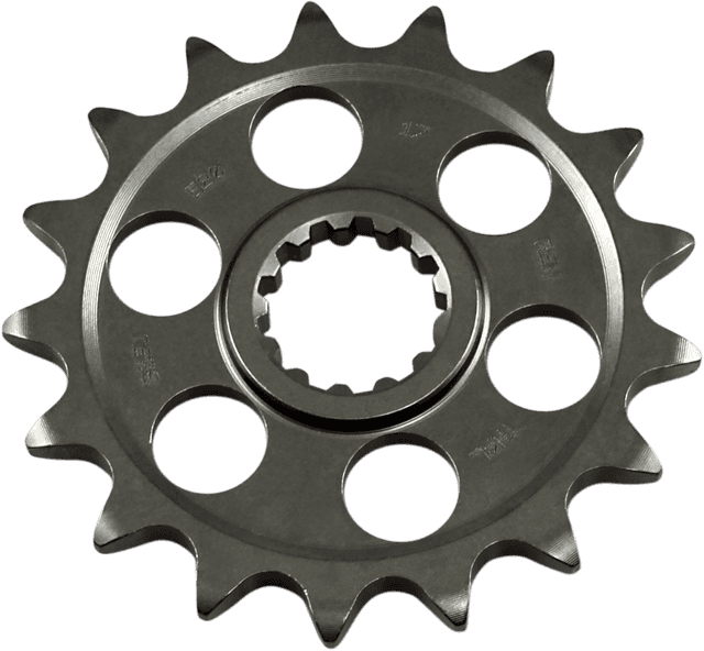 RENTHAL 1212-1211 Front Sprocket - Ultralight - 17 Tooth - Kawasaki/Suzuki/Triumph