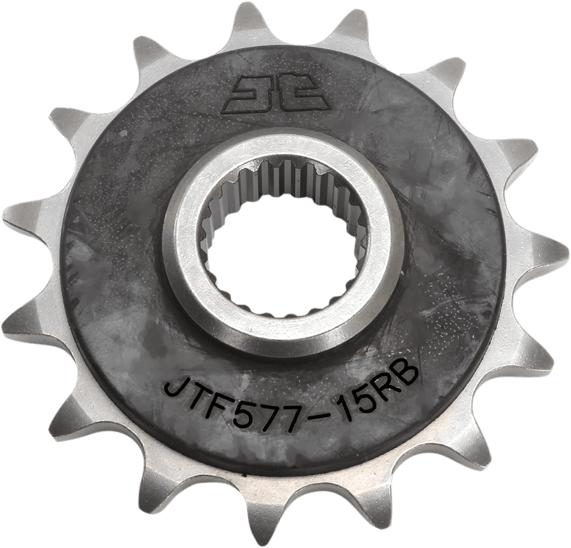 JT SPROCKETS 1212-1279 Front Sprocket - 15 Tooth - XT600 — image 1 of 2