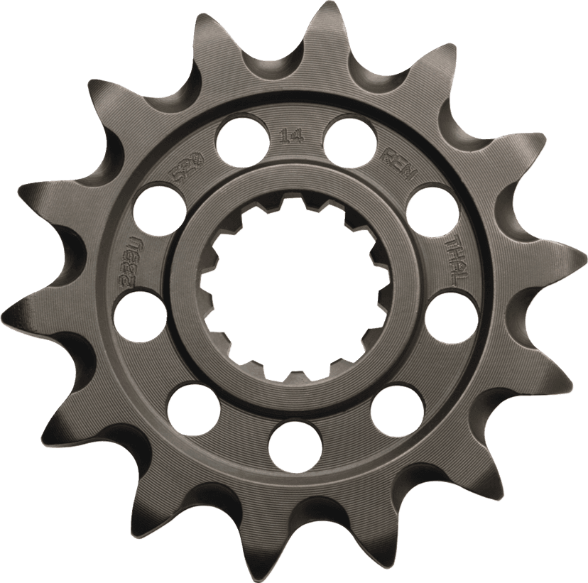 RENTHAL 1212-2294 Front Sprocket - Grooved - Ultralight - 14 Tooth - Triumph