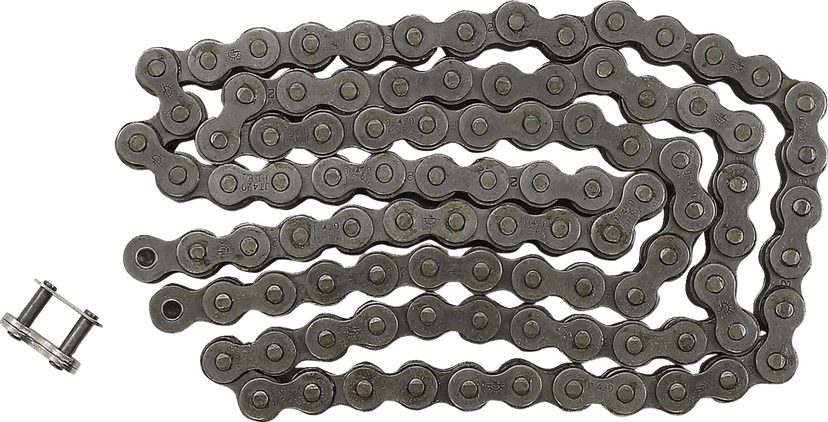 JT CHAINS 1220-0112 420 HDR - Heavy Duty Drive Chain - Steel - 98 Links