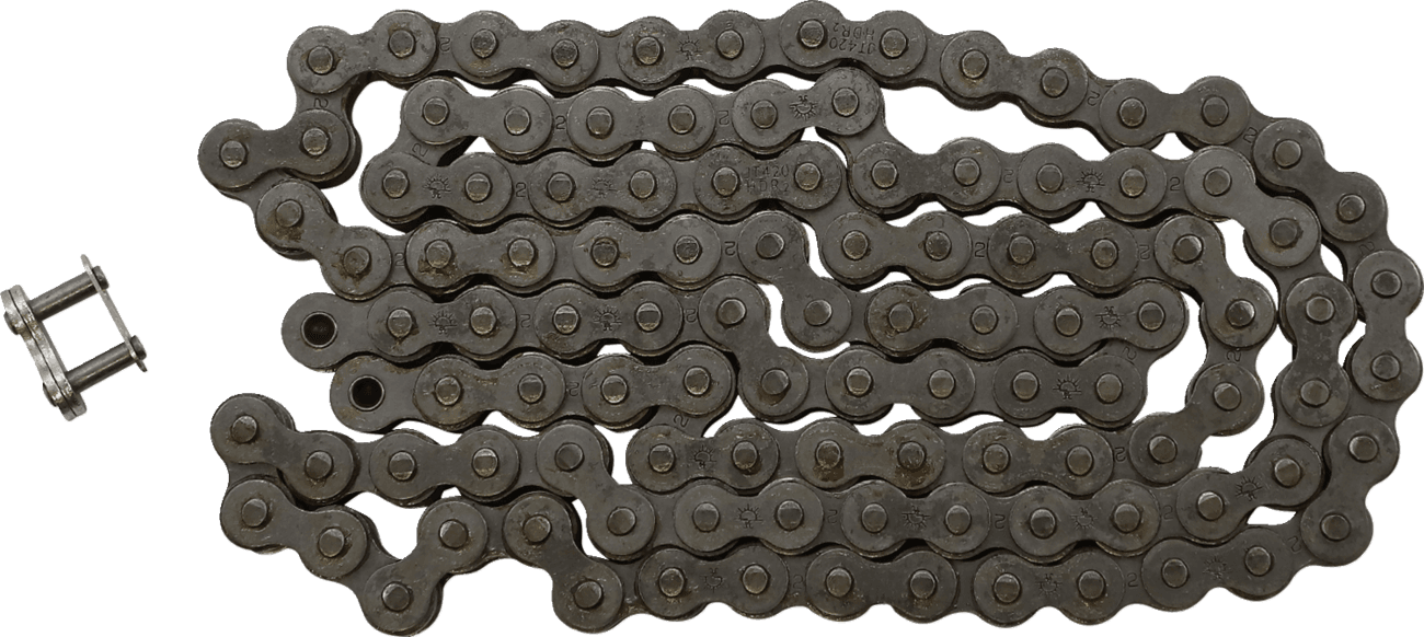 JT CHAINS 1220-0116 420 HDR - Heavy Duty Drive Chain - Steel - 110 Links