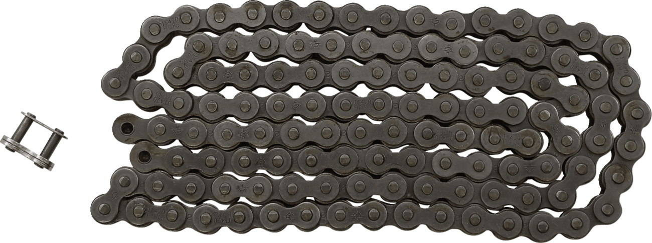 JT CHAINS 1220-0120 420 HDR - Heavy Duty Drive Chain - Steel - 120 Links