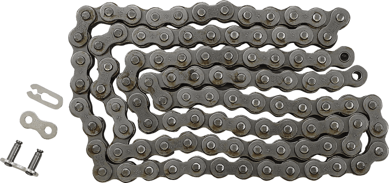 JT CHAINS 1220-0177 520 HDR - Competition Chain - Steel - 100 Links