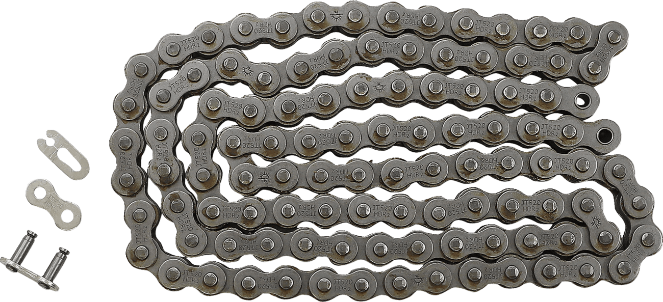 JT CHAINS 1220-0182 520 HDR - Competition Chain - Steel - 108 Links