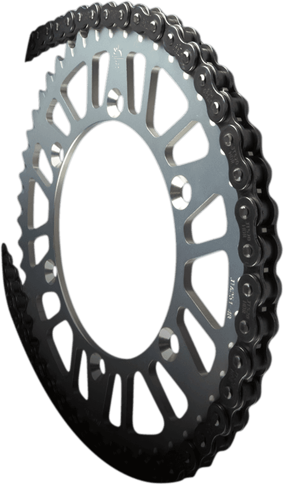 JT CHAINS 1220-0185 520 HDR - Competition Chain - Steel - 114 Links — image 2 of 3