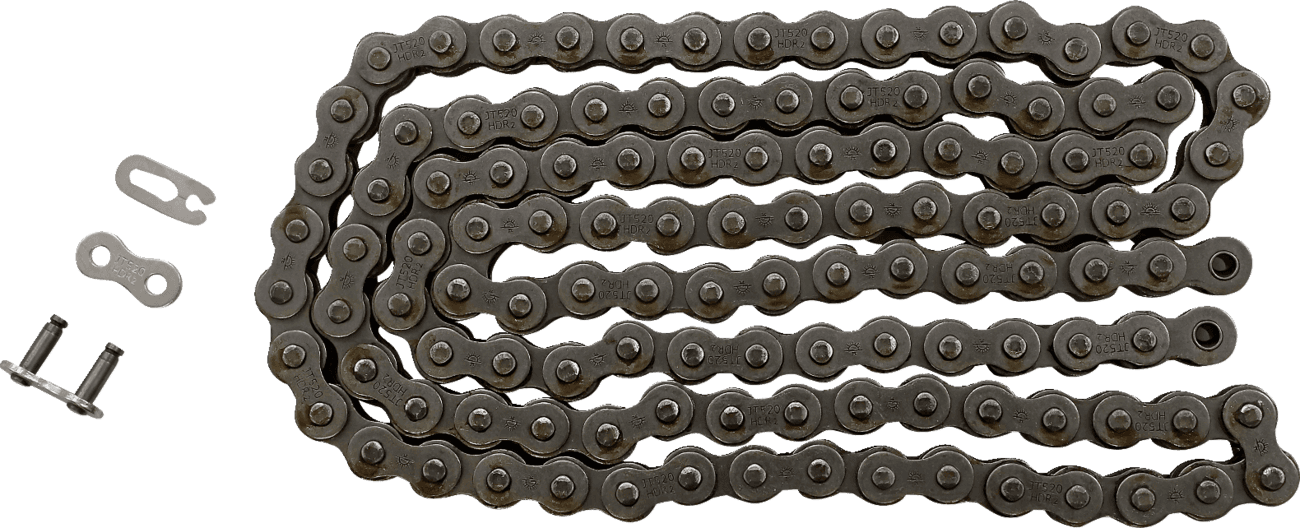 JT CHAINS 1220-0188 520 HDR - Competition Chain - Steel - 120 Links