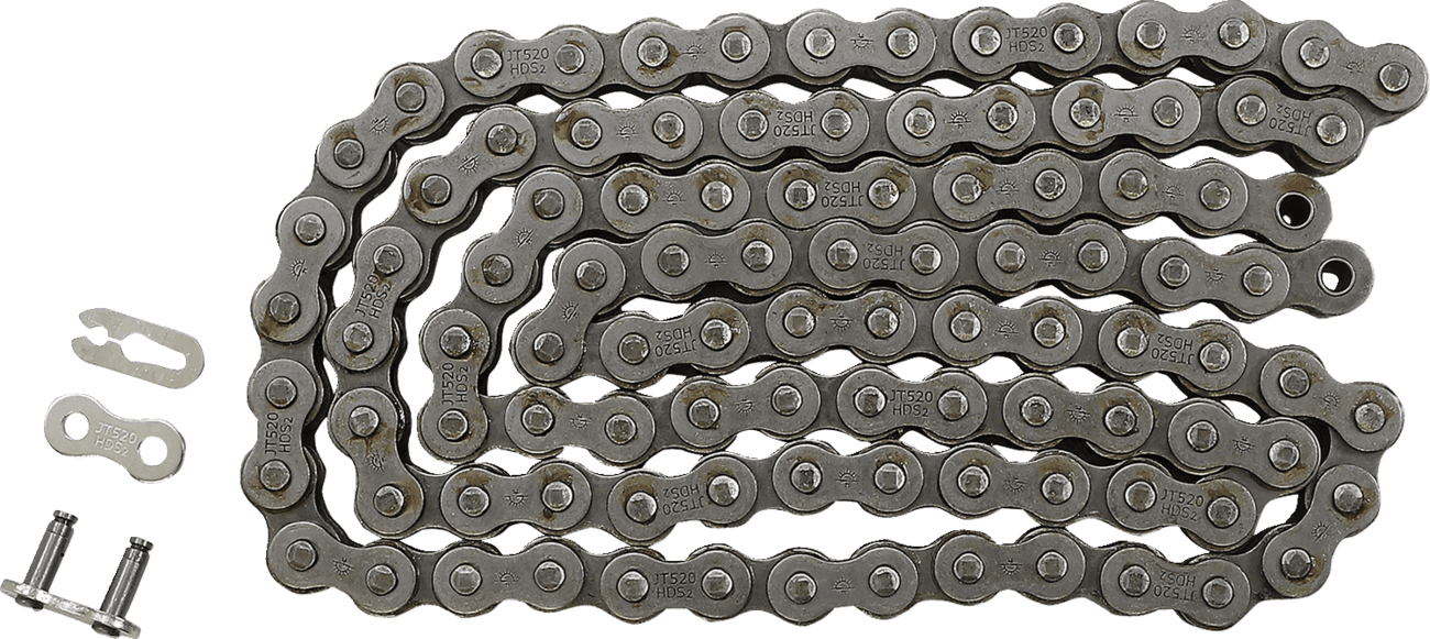 JT CHAINS 1220-0205 520 HDS - Ultimate Competition Chain - Steel - 102 Links