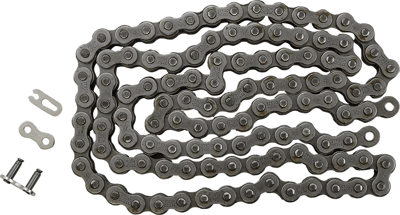 JT CHAINS 1220-0210 520 HDS - Ultimate Competition Chain - Steel - 112 Links