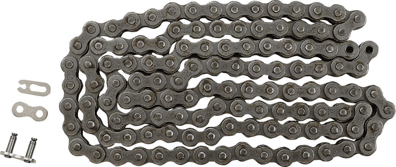JT CHAINS 1220-0214 520 HDS - Ultimate Competition Chain - Steel - 120 Links