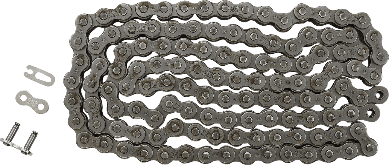 JT CHAINS 1220-0215 520 HDS - Ultimate Competition Chain - Steel - 124 Links