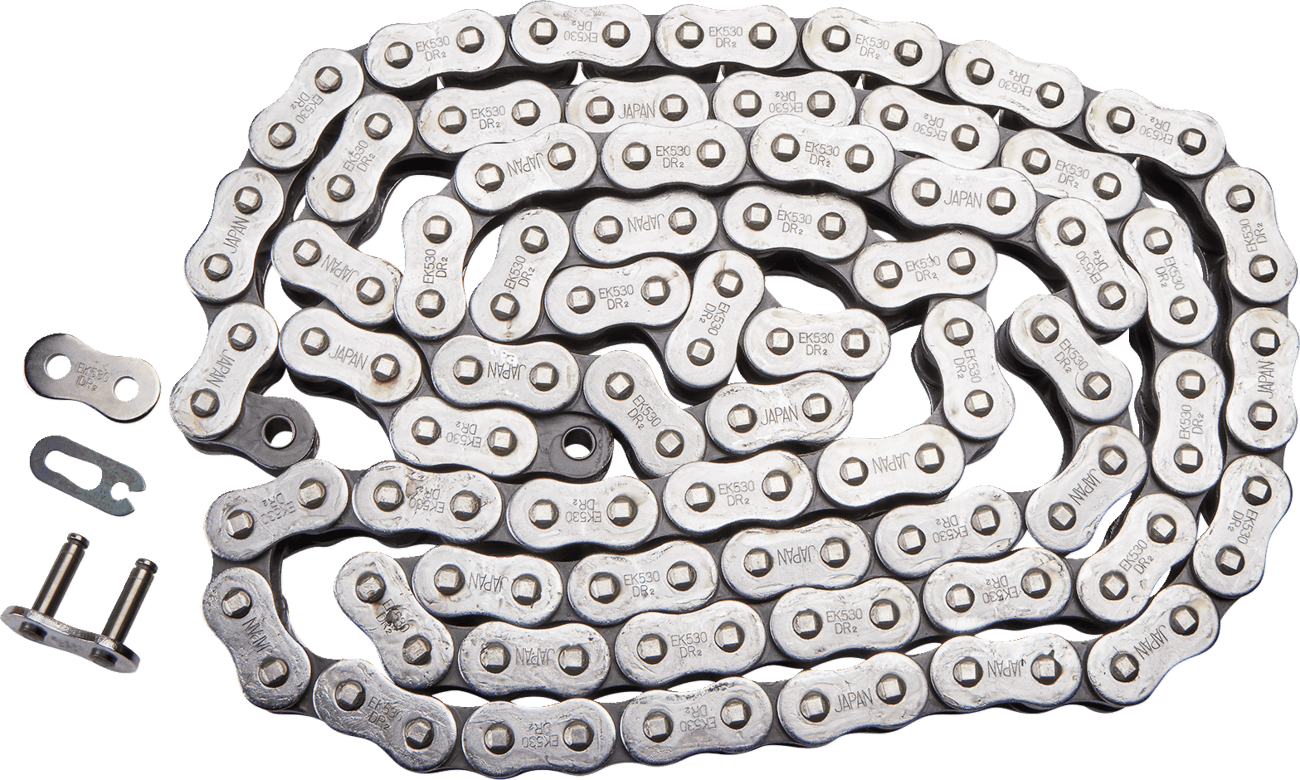 EK 1221-0009 530 DR2 - Drive Chain - Chrome - 130 Links