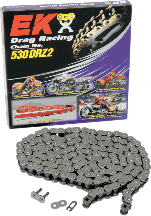 EK 1221-0013 530 DRZ2 - Drive Chain - Chrome - 130 Links — image 3 of 3