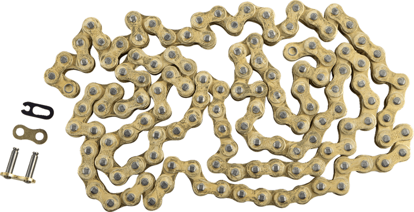 EK 1222-0055 428 SHDR - Motocross Series Chain - Gold - 132 Links — image 1 of 2