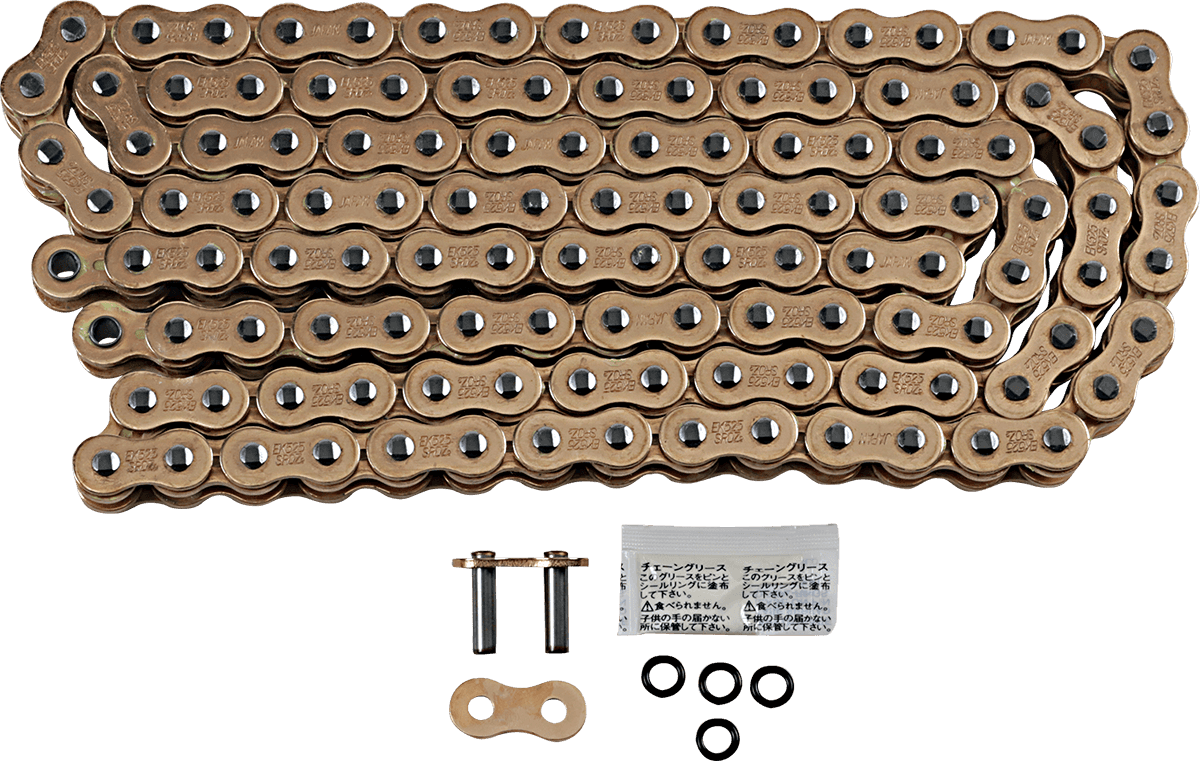 EK 1222-0608 525 SROZ Series - Chain - 122 Links - Gold