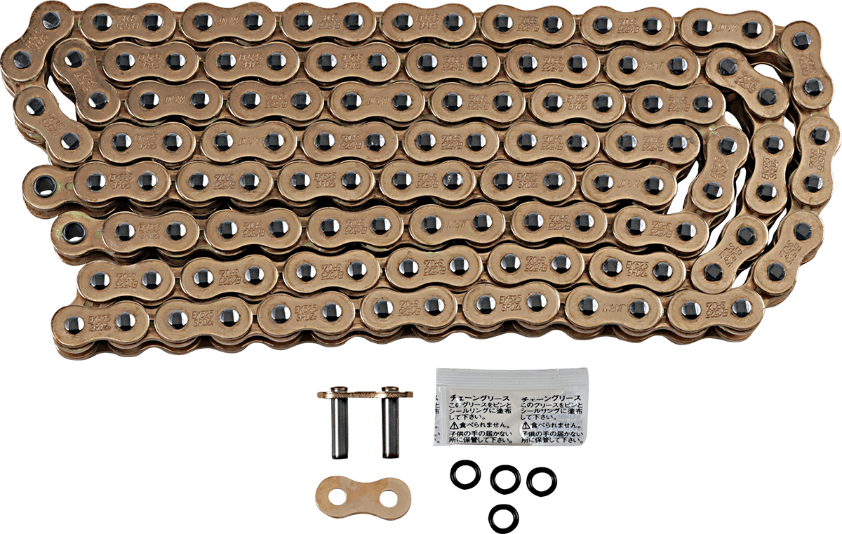 EK 1222-0608 525 SROZ Series - Chain - 122 Links - Gold