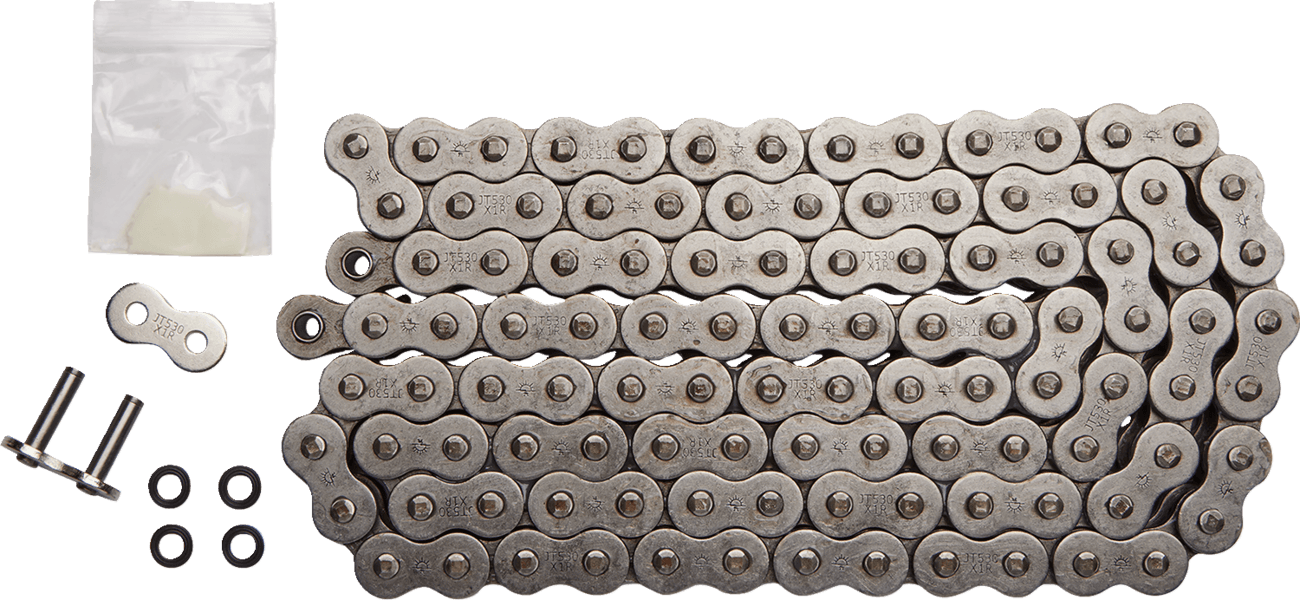 JT CHAINS 1223-0501 530 X1R - Heavy Duty Drive Chain - 108 Links