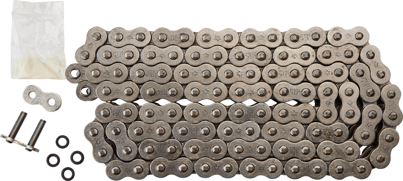 JT CHAINS 1223-0502 530 X1R - Heavy Duty Drive Chain - 110 Links