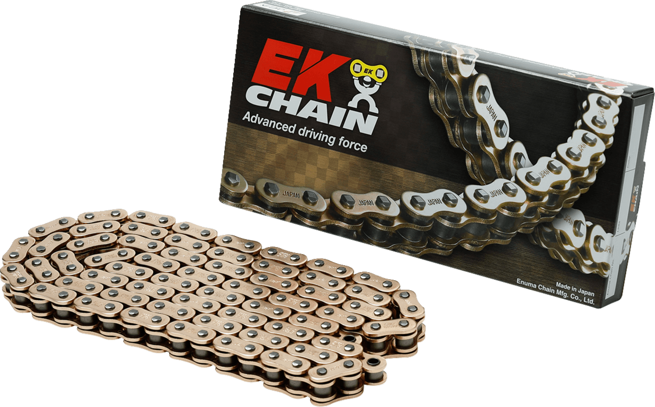 EK 1223-0676 520 ZVX3 - Sportbike Chain - 120 Links - Gold