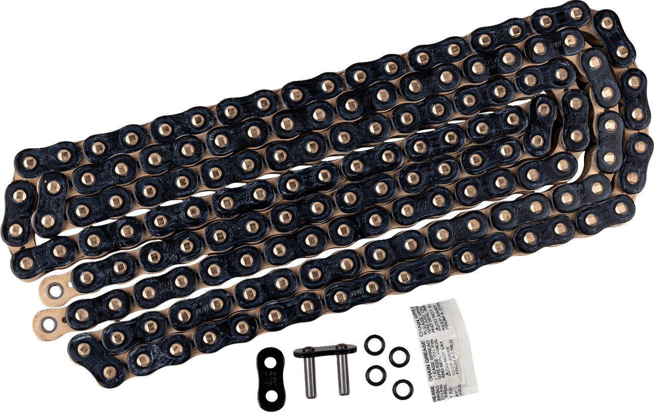 EK 1223-0693 530 ZVX3 - Sportbike Chain - 150 Links - Black/Gold
