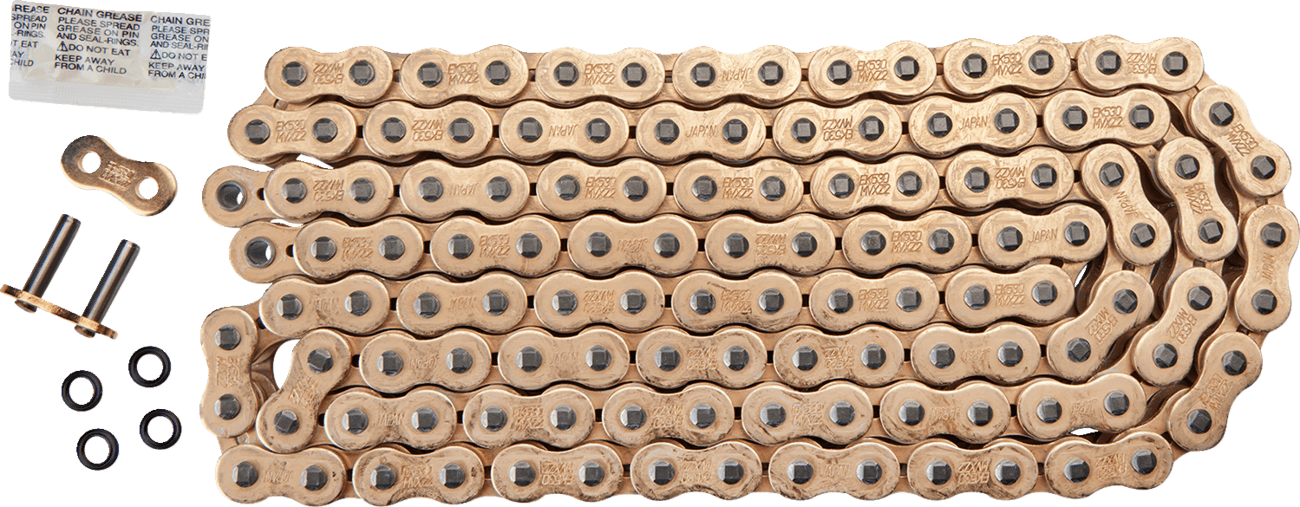 EK 1223-1198 530 MVXZ2 - Drive Chain - 120 Links - Gold