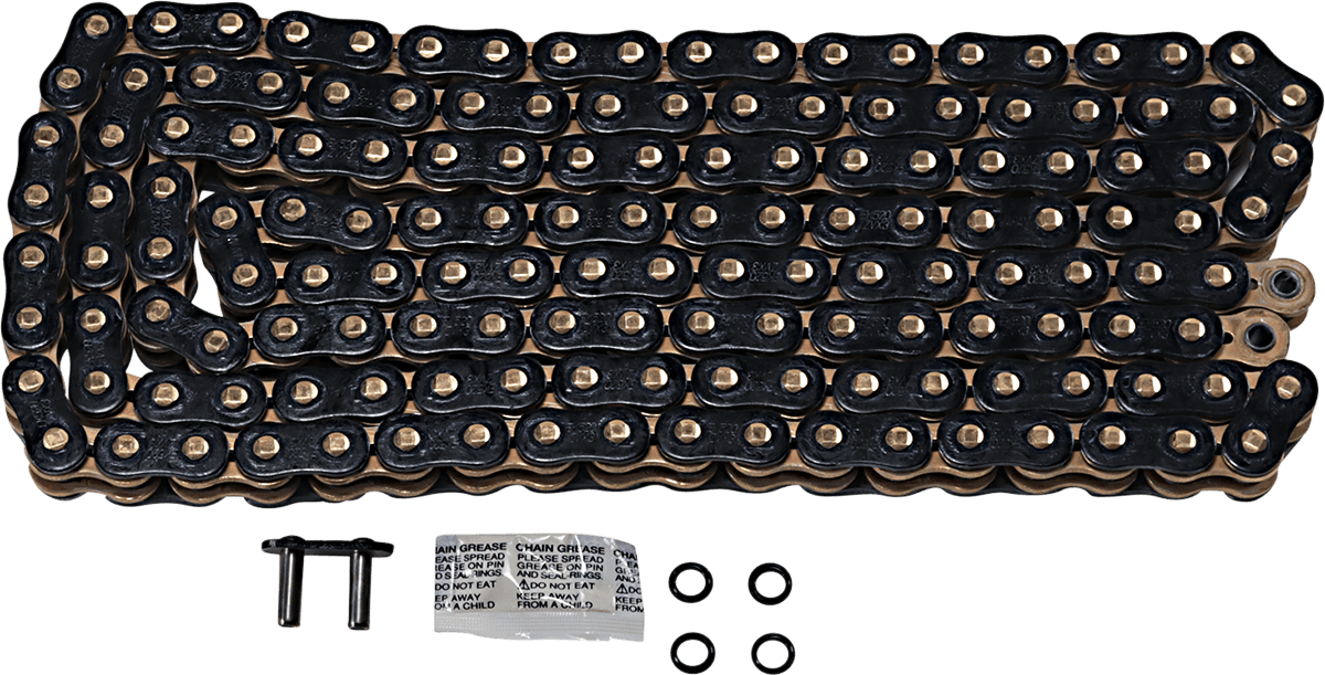 EK 1223-1475 520 ZVX3 - Sportbike Chain - 150 Links - Black/Gold