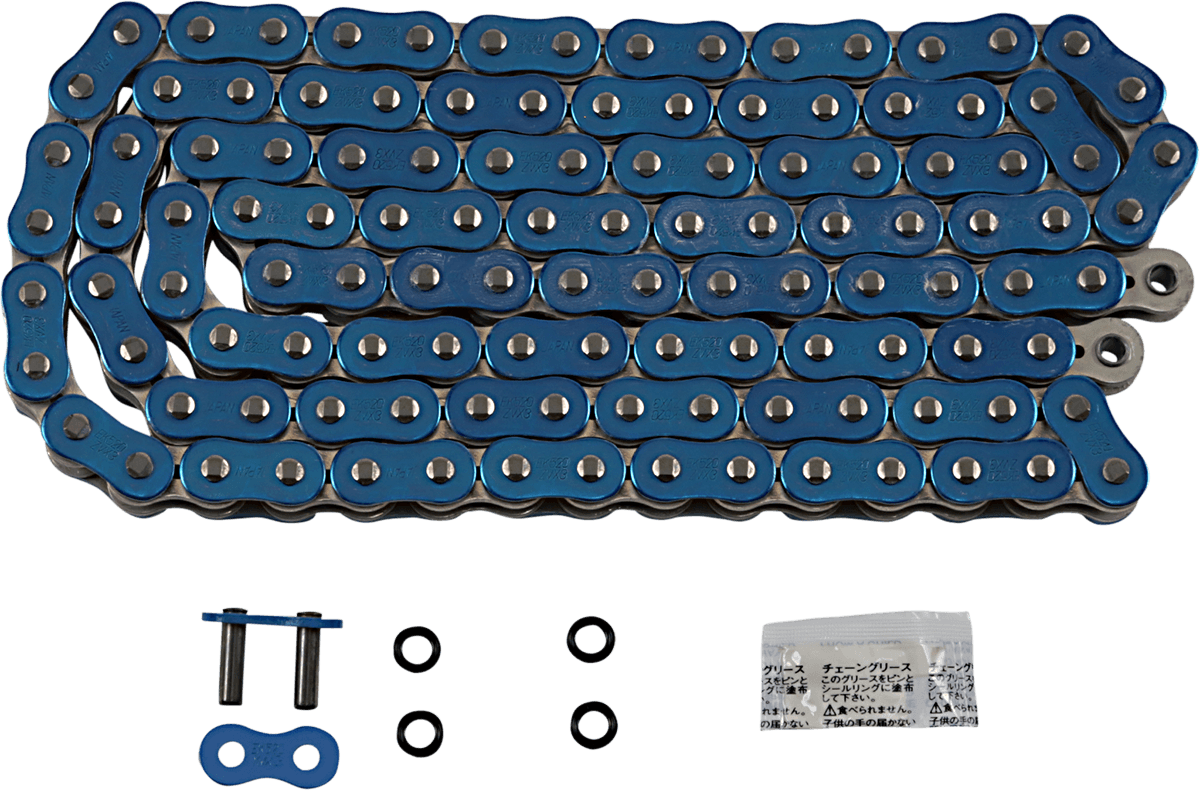 EK 1223-1478 520 ZVX3 - Sportbike Chain - 120 Links - Blue