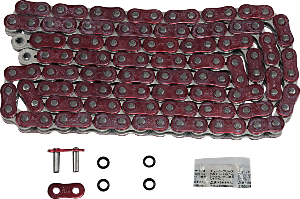 EK 1223-1483 520 ZVX3 - Sportbike Chain - 120 Links - Red