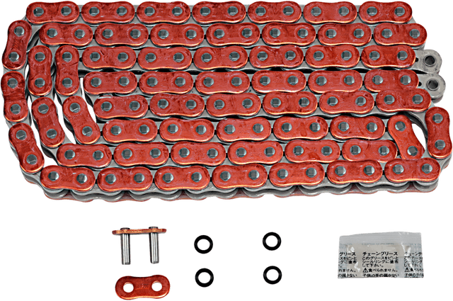 EK 1223-1491 525 ZVX3 - Sportbike Chain - 120 Links - Orange