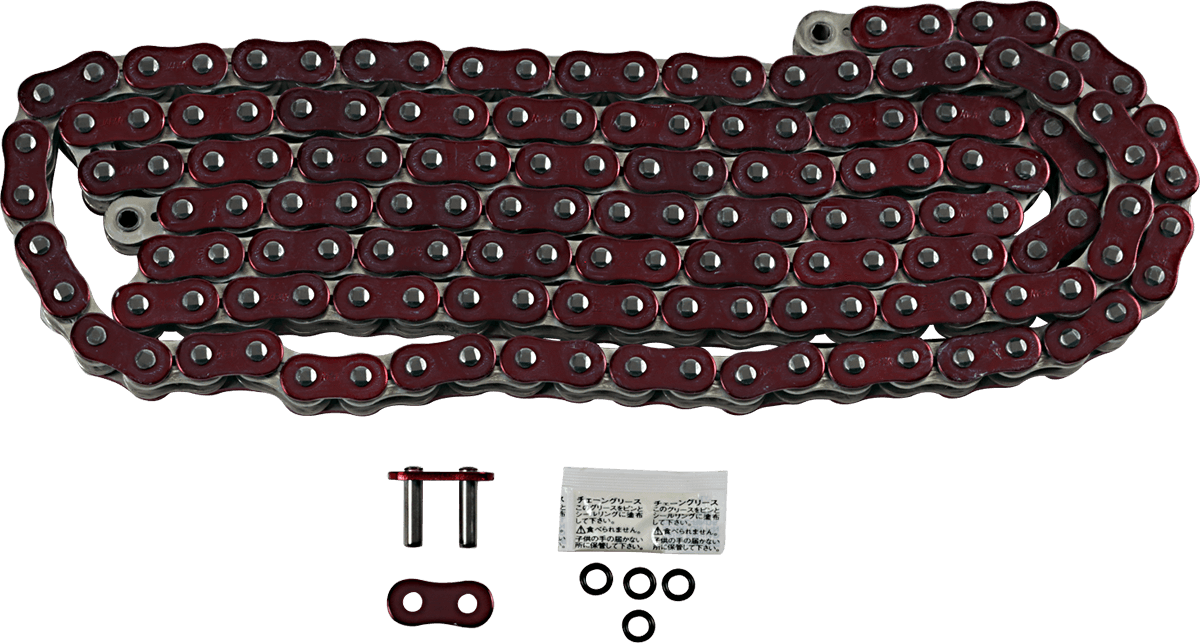EK 1223-1493 525 ZVX3 - Sportbike Chain - 150 Links - Red
