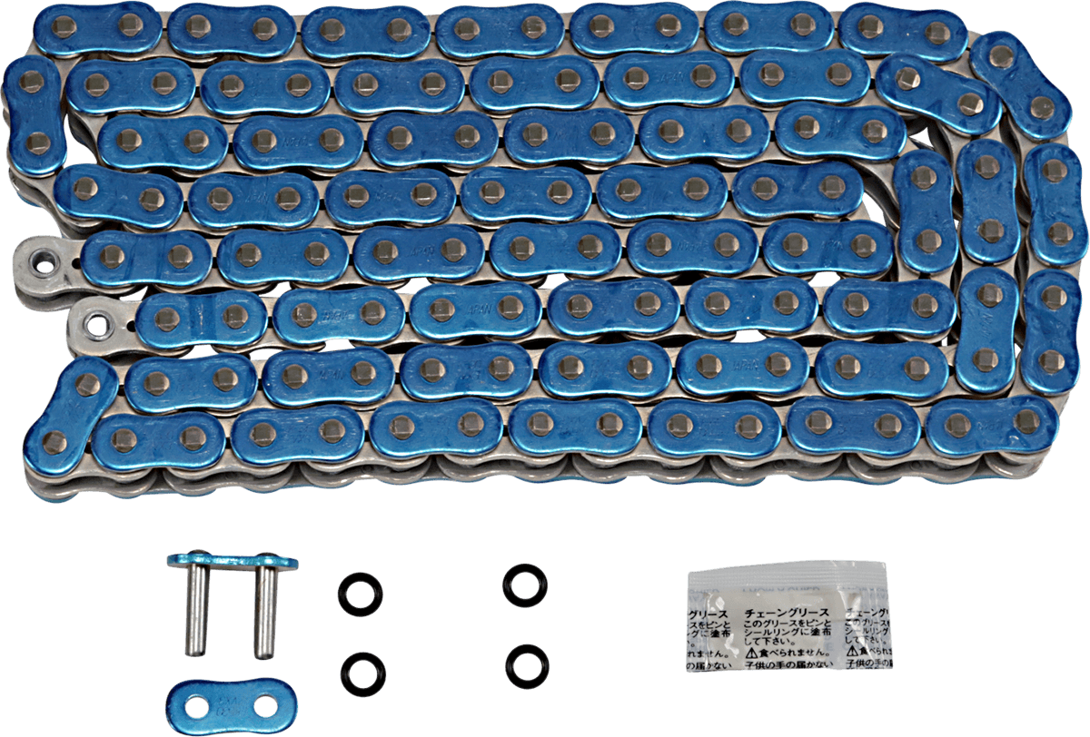 EK 1223-1496 530 ZVX3 - Sportbike Chain - 120 Links - Blue
