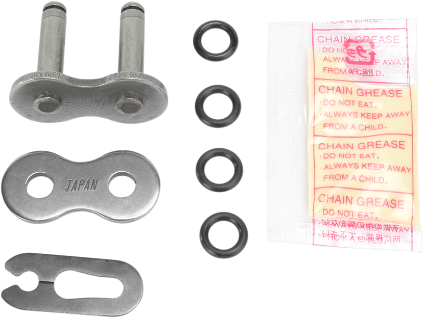 PARTS UNLIMITED 1225-0183 530 O-Ring Series - Clip Connecting Link