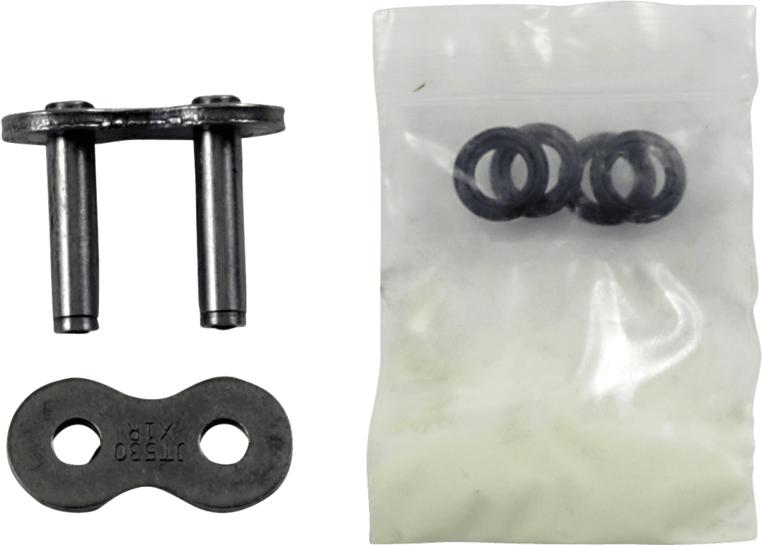 JT CHAINS 1225-0253 530 X1R - Replacement Master Link - Rivet