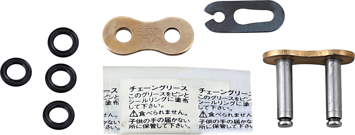 EK 1225-0271 530 SRX2 Series - Clip Connecting Link - Gold