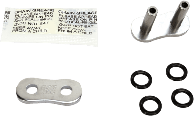 EK 1225-0277 525 ZVX3 - Rivet Connecting Link - Chrome