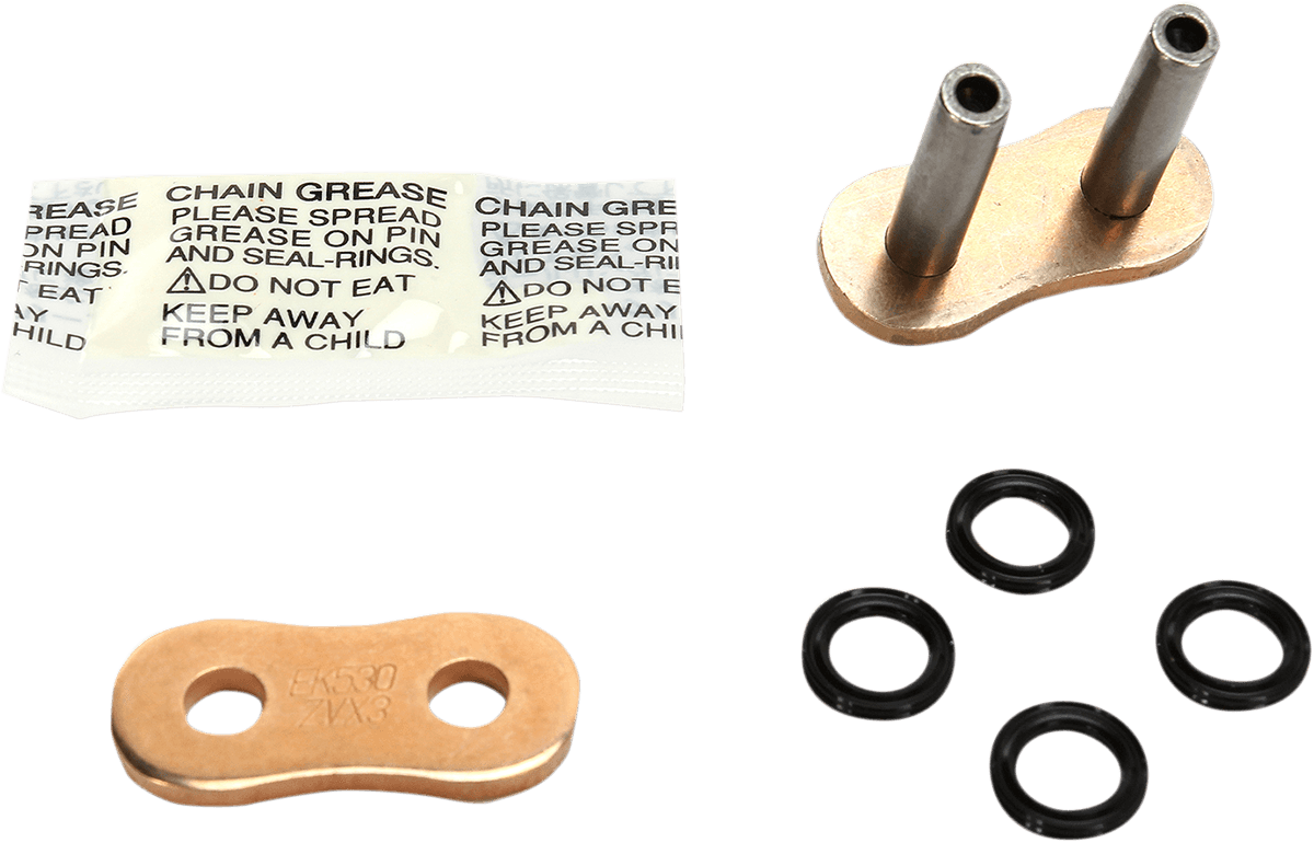 EK 1225-0282 530 ZVX3 - Rivet Connecting Link - Gold