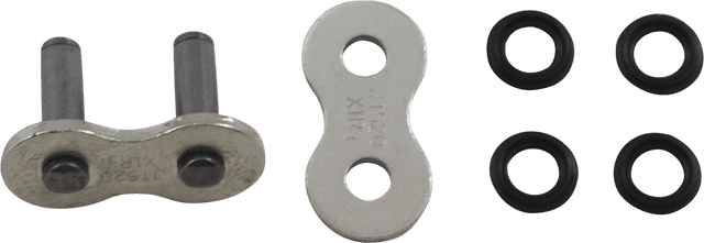 JT CHAINS 1225-0614 520 X1R3 - Nickel - Rivet Connecting Link