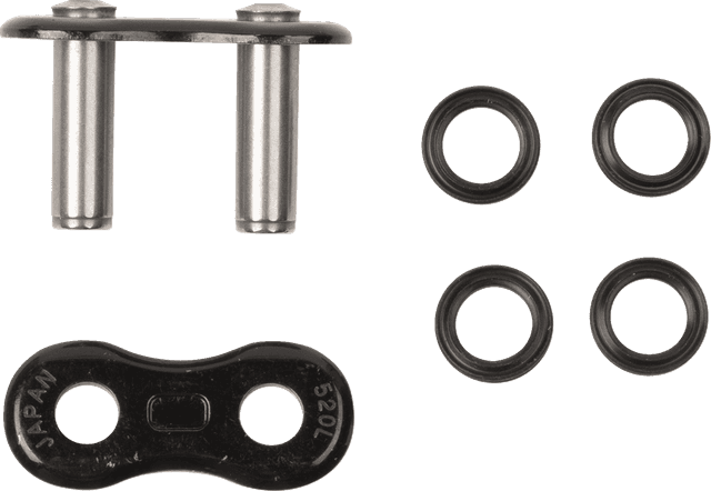 EK 1225-0861 520 L3D - Connecting Link - Rivet - Black