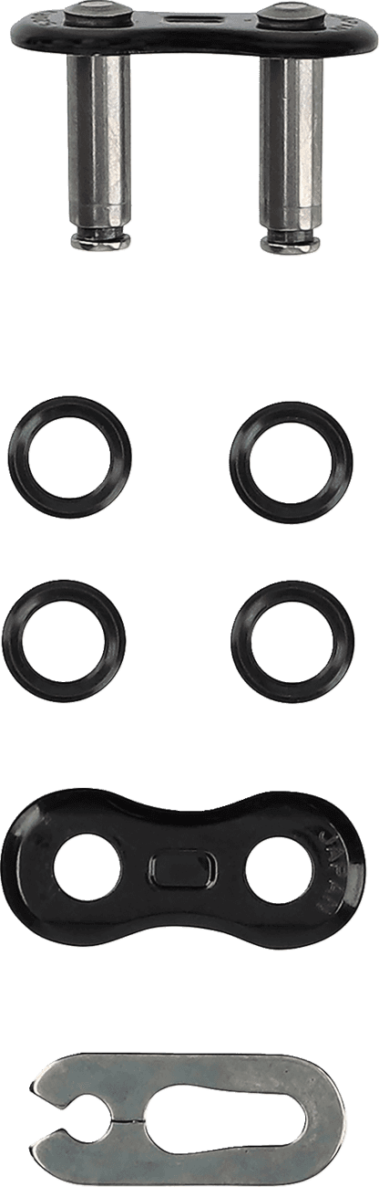 EK 1225-0873 520 RV3D - Connecting Link - Semi Press - Black