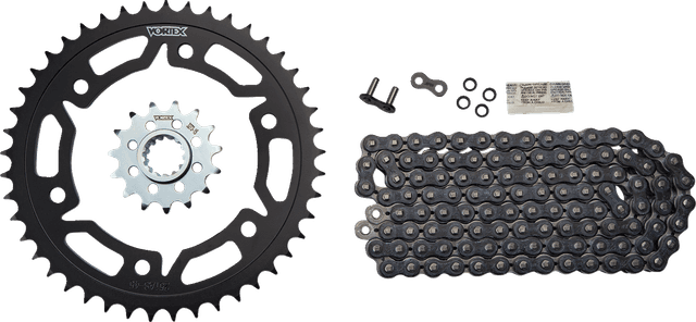 VORTEX 1230-1066 Chain and Sprocket Kit - HFRS - Black - Honda CBR 600 RR